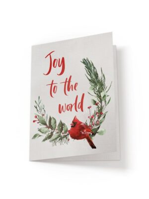 6.25x9.25-Joy-to-the-world-bird-and-wreath-front-1_982b75cb-beb0-4d27-8ae6-fb94f0fb003a Joy to the World - Greeting Card - Netties Expressions