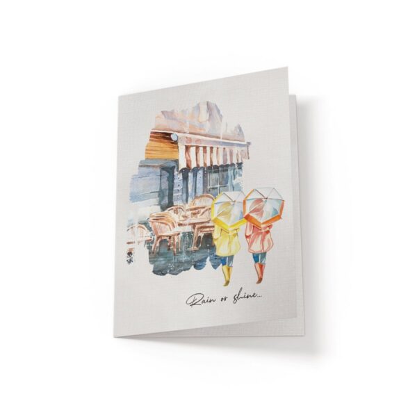 6.25x9.25-Rain-or-shine-I_ll-always-be-here-front-1_38fa7a0d-ca40-4315-b501-d4084de9536f Rain or shine I'll always be here - Greeting Card - Netties Expressions Cards