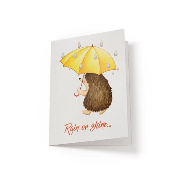 Rain or shine - Greeting Card - Netties Expressions Cards