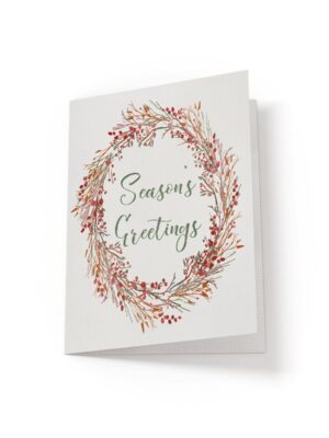 6.25x9.25-Season_s-Greetings-wreath-2-white_0daae45f-3610-4022-a9e6-57ce172da7c0 Season's Greetings - Greeting Card - Netties Expressions
