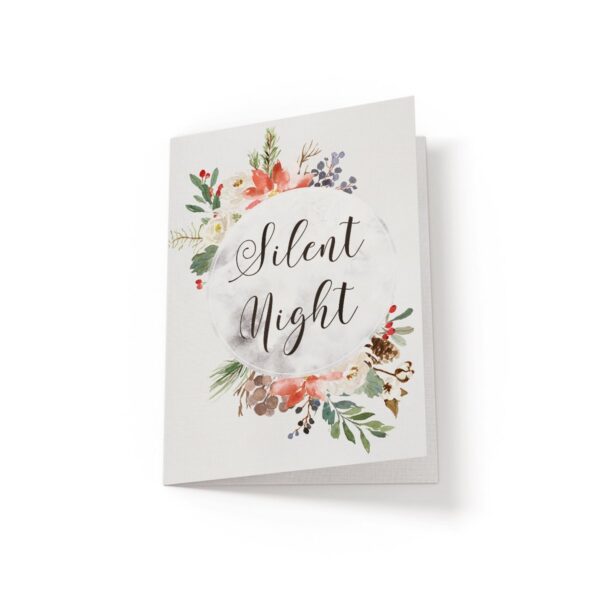 6.25x9.25-Silent-Night-wreath-1-white_2bde68e9-8592-48de-8e51-dd0807ca4de9 Silent Night - Greeting Card - Netties Expressions