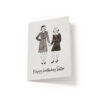 6.25x9.25-Sisters-are-special-friends-white_6b44c86e-8dd1-4e0d-b964-4e2d2d572f22 Happy Birthday, Sister - Greeting Card - Netties Expressions Cards