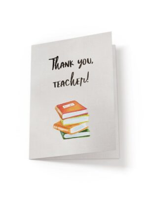 6.25x9.25-Thank-you-teacher-books-1_a136d3b6-48c5-4393-ba70-b71e01850367 Thank You, Teacher - Greeting Card - Netties Expressions Cards
