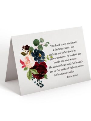 6.25x9.25-The-Lord-is-my-Shepherd-front The Lord is My Shepherd - Greeting Card - Netties Expressions Cards