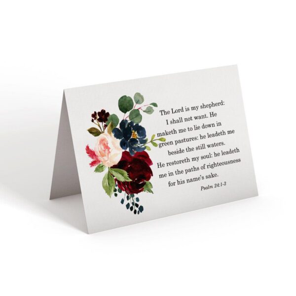 The Lord is My Shepherd - Greeting Card - Netties Expressions Cards