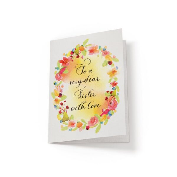 6.25x9.25-To-a-very-dear-sister-white_cfc0d129-f852-4fc5-afe2-07cea45d5356 To a very dear sister - Greeting Card - Netties Expressions