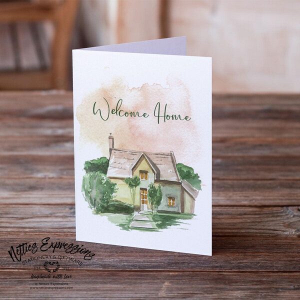 Welcome Home - Greeting Card - Netties Expressions Cards