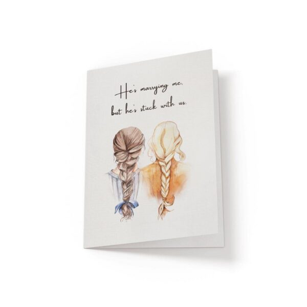 6.25x9.25-Will-you-be-my-bridesmaid-Style-B-front Will You Be My Bridesmaid - Greeting Card - Netties Expressions Cards