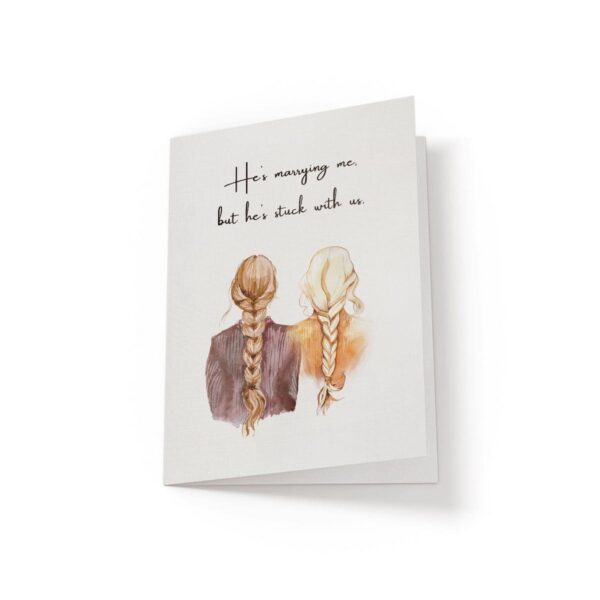 6.25x9.25-Will-you-be-my-bridesmaid-Style-C-front Will You Be My Bridesmaid - Greeting Card - Netties Expressions Cards