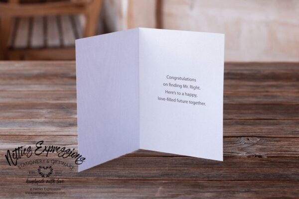 6.25x9.25_-_For_the_soon_to_be_Mrs_-_inside For the soon-to-be Mrs - Greeting Card - Netties Expressions Cards