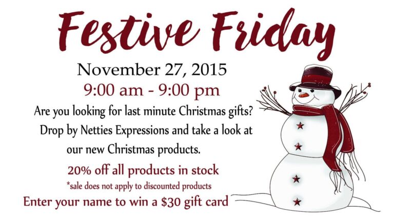 Festive Friday - Netties Expressions