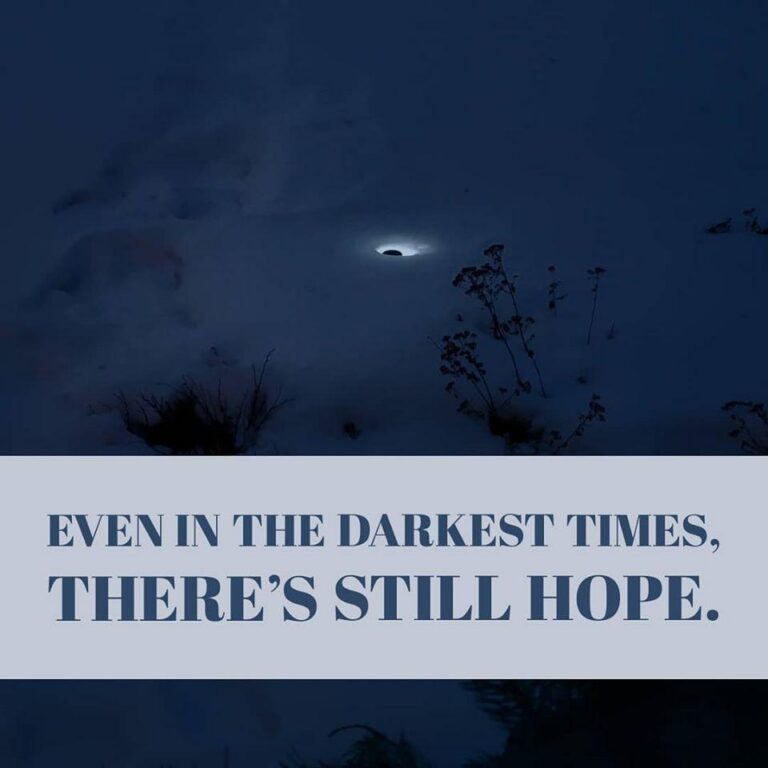 Even in the darkest times - Netties Expressions