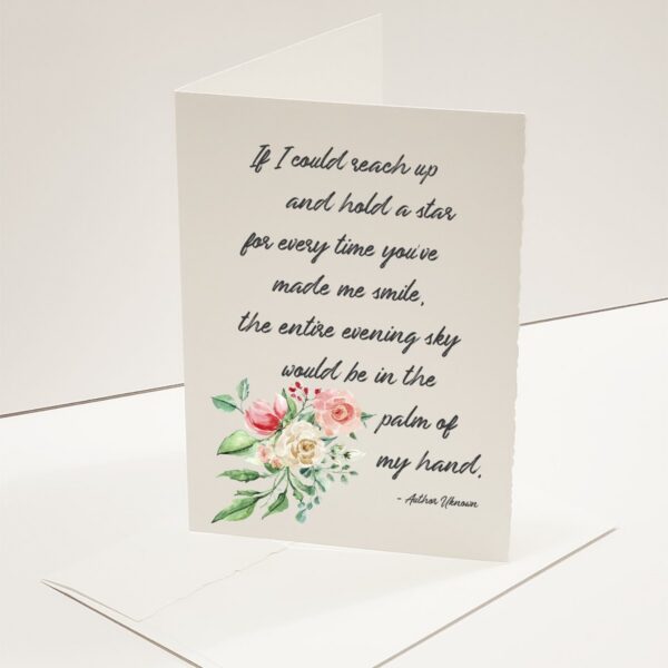 If I could reach up - Greeting Card - Netties Expressions Cards