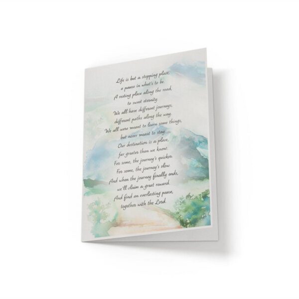 A Journey with the Lord - Greeting Card - Netties Expressions Cards