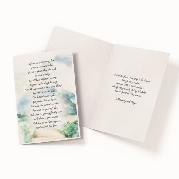 A Journey with the Lord - Greeting Card - Netties Expressions Cards