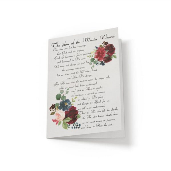 7x10.25-The-Plan-of-the-Master-Weaver-2021-front The Plan of the Master Weaver - Greeting Card - Netties Expressions Cards