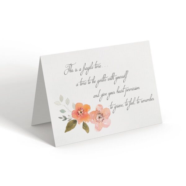 This is a fragile time - Greeting Card - Netties Expressions Cards