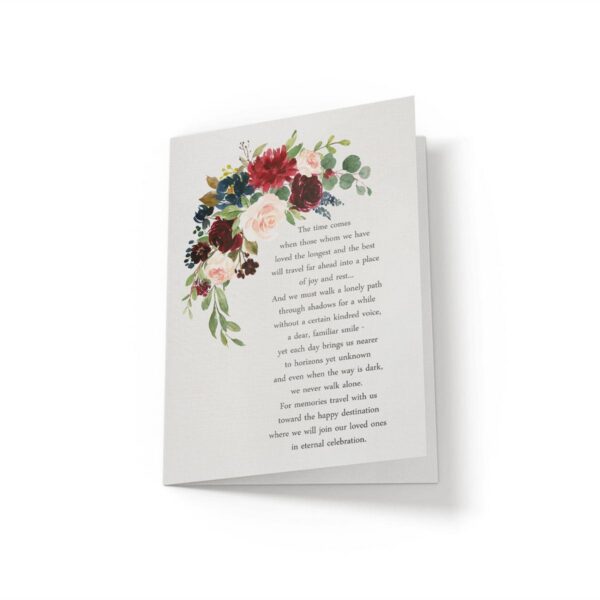 We never walk alone - Greeting Card - Netties Expressions Cards