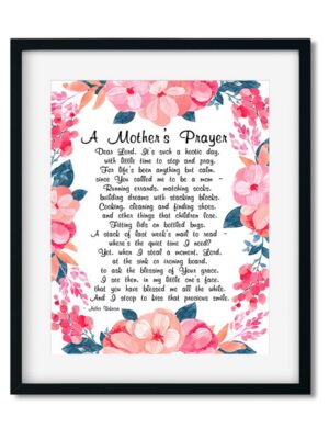 A-Mother_s-Prayer-8x10-Frame_64874ee5-c19d-43dd-ae69-1a75a10acd8f A Mother's Prayer - Art Print - Netties Expressions Prints