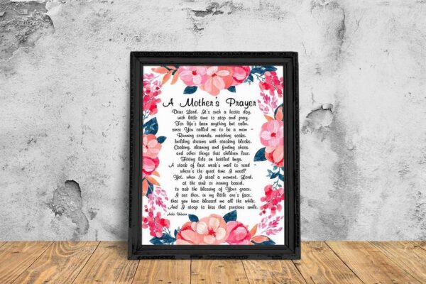 A_Mother_s_Prayer_-_8x10_Framed_Art_Print_f62d5b55-b28c-4d59-aba7-33cafd13cdd4 A Mother's Prayer - Art Print - Netties Expressions Prints