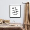 Always-be-a-little-kinder-8x10-Frame-styled_fbd94e85-d148-47c7-bf59-fd10393ecfe1 Always be a little kinder - Art Print - Netties Expressions Prints