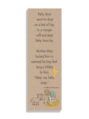 Baby-Jesus-went-to-sleep-manger-white_7a7ad299-25f4-45be-b8e5-d111488dc700 Baby Jesus Went to Sleep - Bookmark - Netties Expressions
