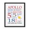 Baby-Stats-Style-C-Boy-Apollo-1-frame_4b091911-a790-4d6b-8a90-a41f63456c2d Bambi - Baby Boy Stats - Art Print - Netties Expressions Prints