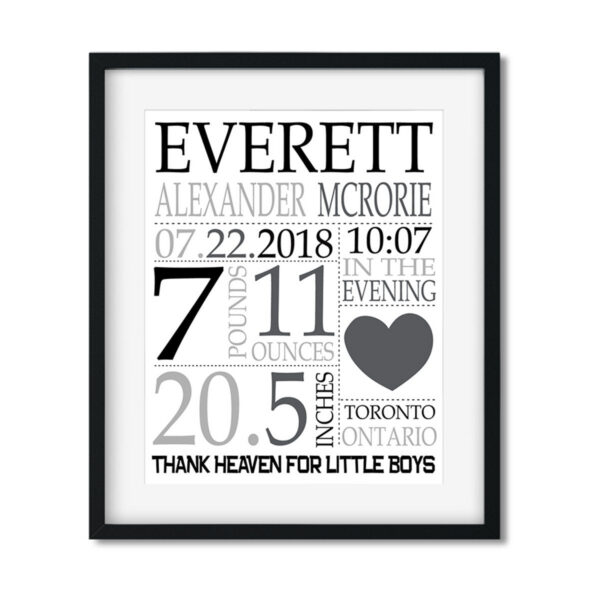 Baby-Stats-Style-C-Boy-Everett-1-frame_591711e2-adb4-488a-9828-693c0c261595 Bambi - Baby Boy Stats - Art Print - Netties Expressions Prints