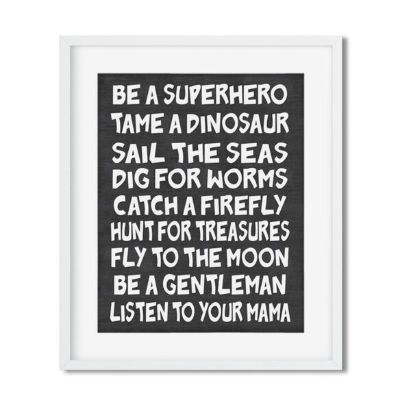 Be a superhero - Art Print - Netties Expressions Prints