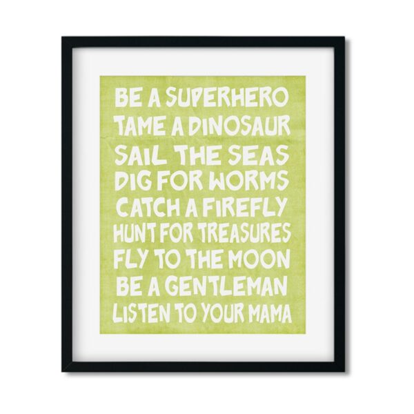 Be a superhero - Art Print - Netties Expressions Prints