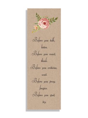 Before-you-talk-white_126e9b7a-ee67-44cc-8142-228b683b8e01 Before you talk - Bookmark - Netties Expressions