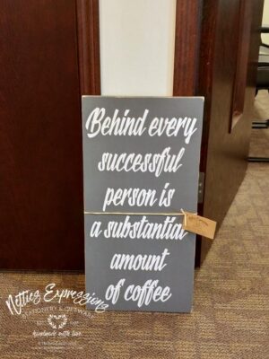 Behind_every_successful_person_12x24_Wood_Sign_629205e0-414e-49ec-916d-ee386143ea17 Behind every successful person - Rustic Framed Wooden Sign - Netties Expressions