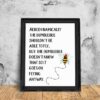 Aerodynammically the bumblebee shouldn't be able to fly 8x10 Art Print - Netties Expressions Prints