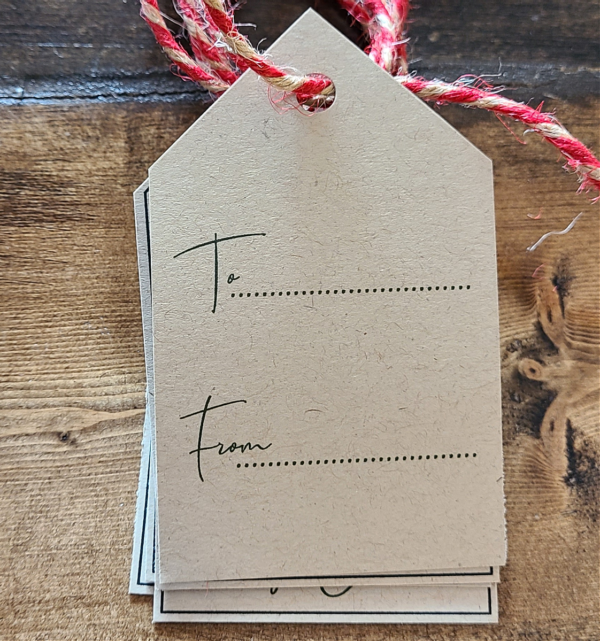 ChristmasGiftTagCozySceneBack Christmas Gift Tag Cozy Scene - Netties Expressions