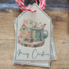 ChristmasGiftTagCozySceneFront Christmas Gift Tag Cozy Scene - Netties Expressions