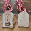 Christmas Gift Tag Snow Globe - Netties Expressions