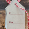 Christmas Gift Tag Wreath - Netties Expressions