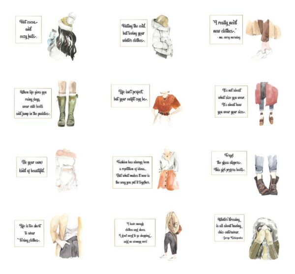 2021 Desktop Calendar - Fashion - Netties Expressions