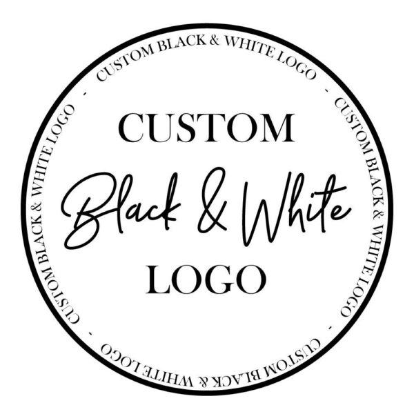 Custom Black and White Logo Design - Netties Expressions