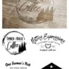 Custom Black and White Logo Design - Netties Expressions