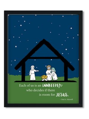 Each-of-us-8x10-Frame_db2f1845-dc97-48fb-9754-2412ec7b011c Each of us is an innkeeper - Art Print - Netties Expressions Prints