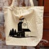 Elevator-Roblin-2_cb7d6280-08c1-4bb4-a4cf-31f749a50c06 Roblin, Manitoba Landscape - Recycled Cotton Tote Bag - Netties Expressions