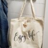 Enjoy Life - Recycled Cotton Tote Bag - Netties Expressions