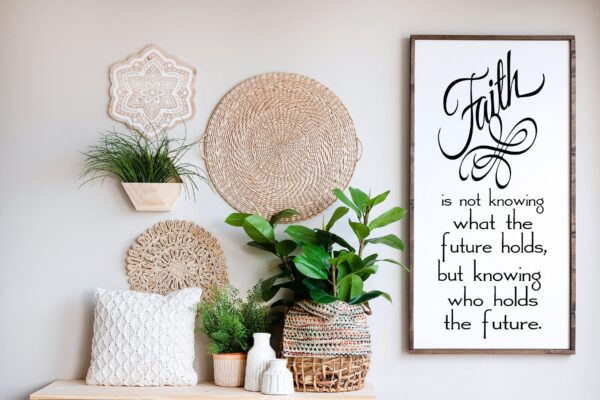 Faith is not knowing - Digital File - Netties Expressions Digital Files