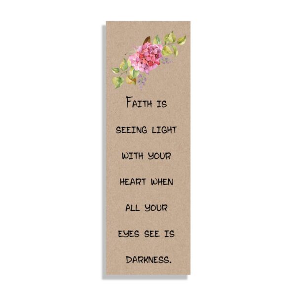 Faith-is-seeing-light-white_82026b29-9946-43ea-824f-1c6c1228cf87 Faith is seeing - Bookmark - Netties Expressions