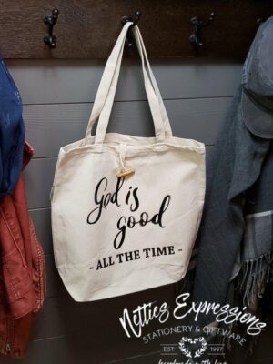 God_is_good_-_1_bd23bc07-5b12-477e-8e70-966d44552f27 God is good - Recycled Cotton Tote Bag - Netties Expressions