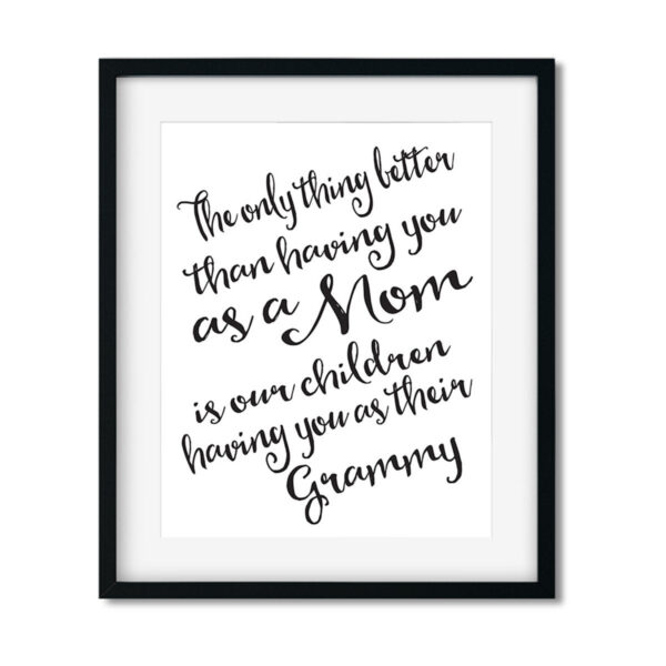 Grammy - Art Print - Netties Expressions Prints