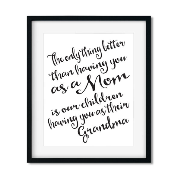 Grandma-8x10-Frame_a45e307c-326a-4db9-af9b-0698fbb63918 Grandma - Art Print - Netties Expressions Prints