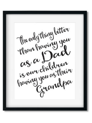 Grandpa-8x10-Frame_1174f483-d78c-45e6-8b2e-eb21340b6825 Grandpa - Art Print - Netties Expressions Prints