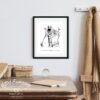 And they lived happily ever after - Art Print - Netties Expressions Prints